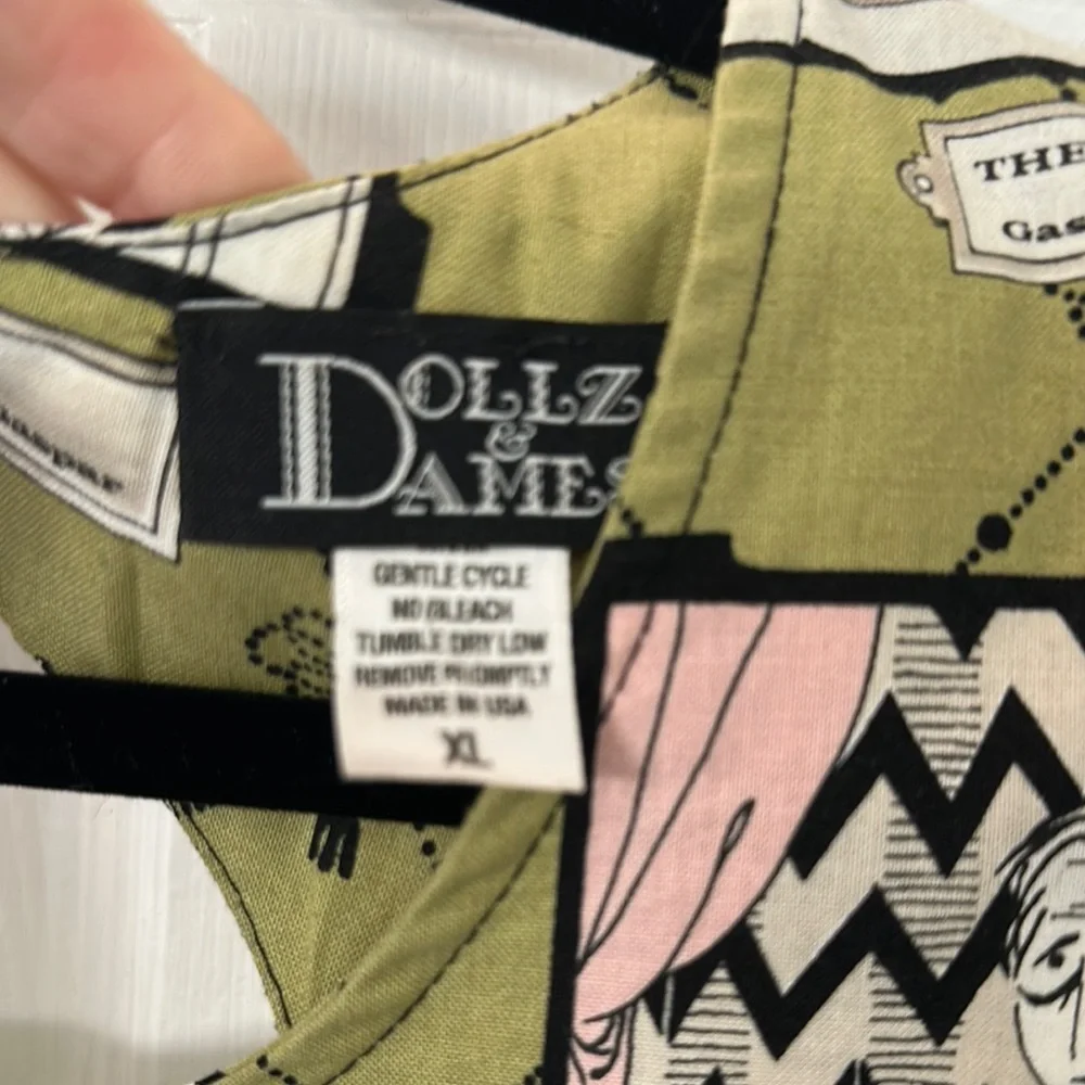 Vintage spooky Dollz and Dames Dress 🖤 - Picture 3 of 4